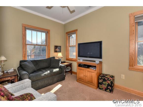 600 Fines Creek Road Clyde, NC 28721 - Photo 14 of 24 a living room with furniture and a flat screen tv