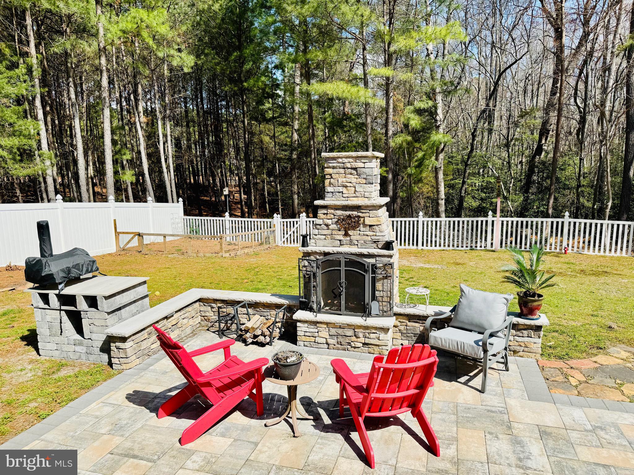 24795 Waterview Way Georgetown, DE 19947 - Photo 25 of 68 Built in outdoor fireplace