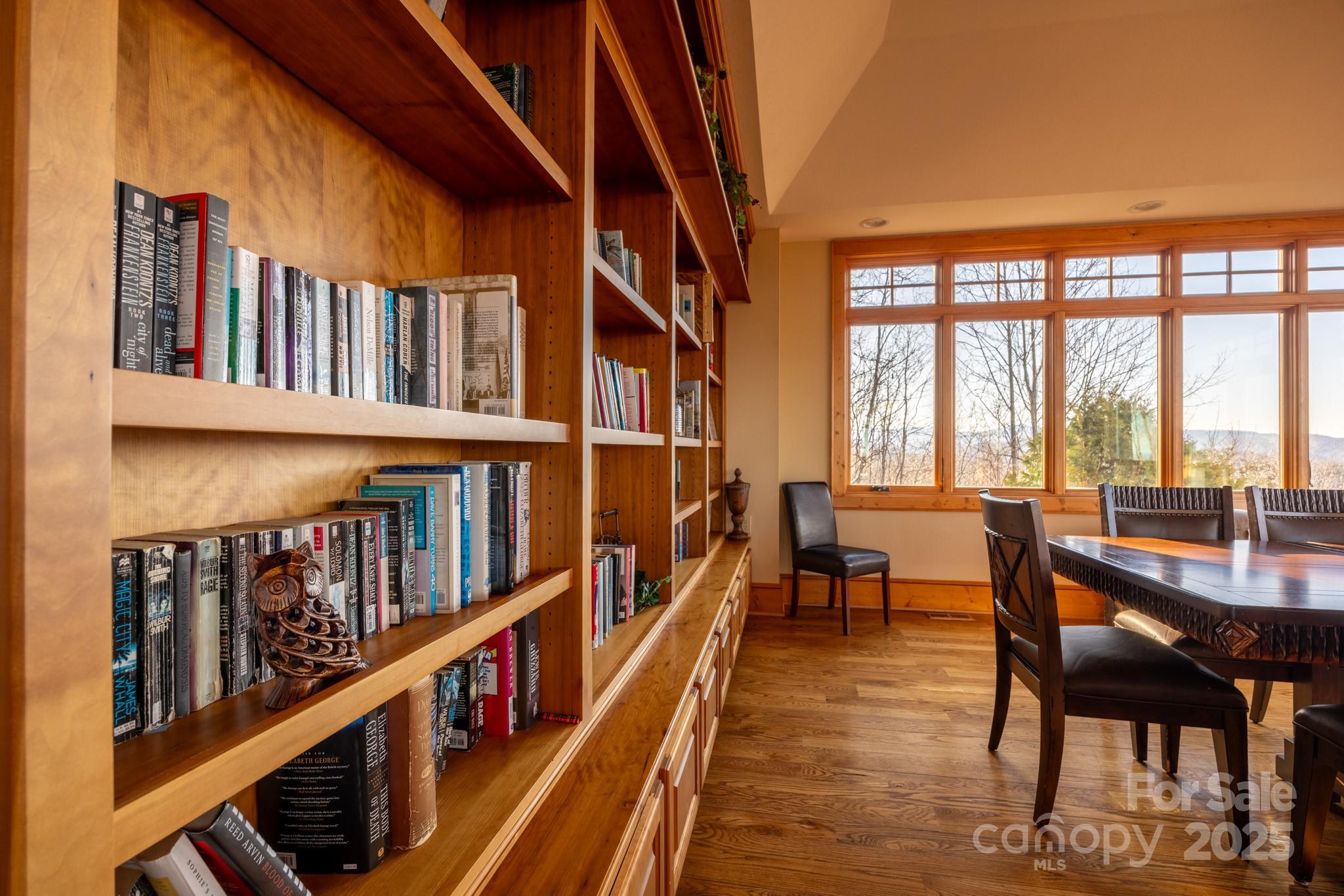 Tbd Tbd Stack Road, Unit 9 Elk Park, NC 28622 - Photo 12 of 18 a view of balcony with chairs and wooden floor