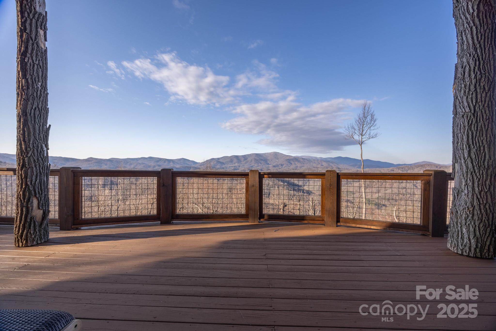 Tbd Tbd Stack Road, Unit 9 Elk Park, NC 28622 - Photo 13 of 18 a view of an empty room with wooden floor and fan