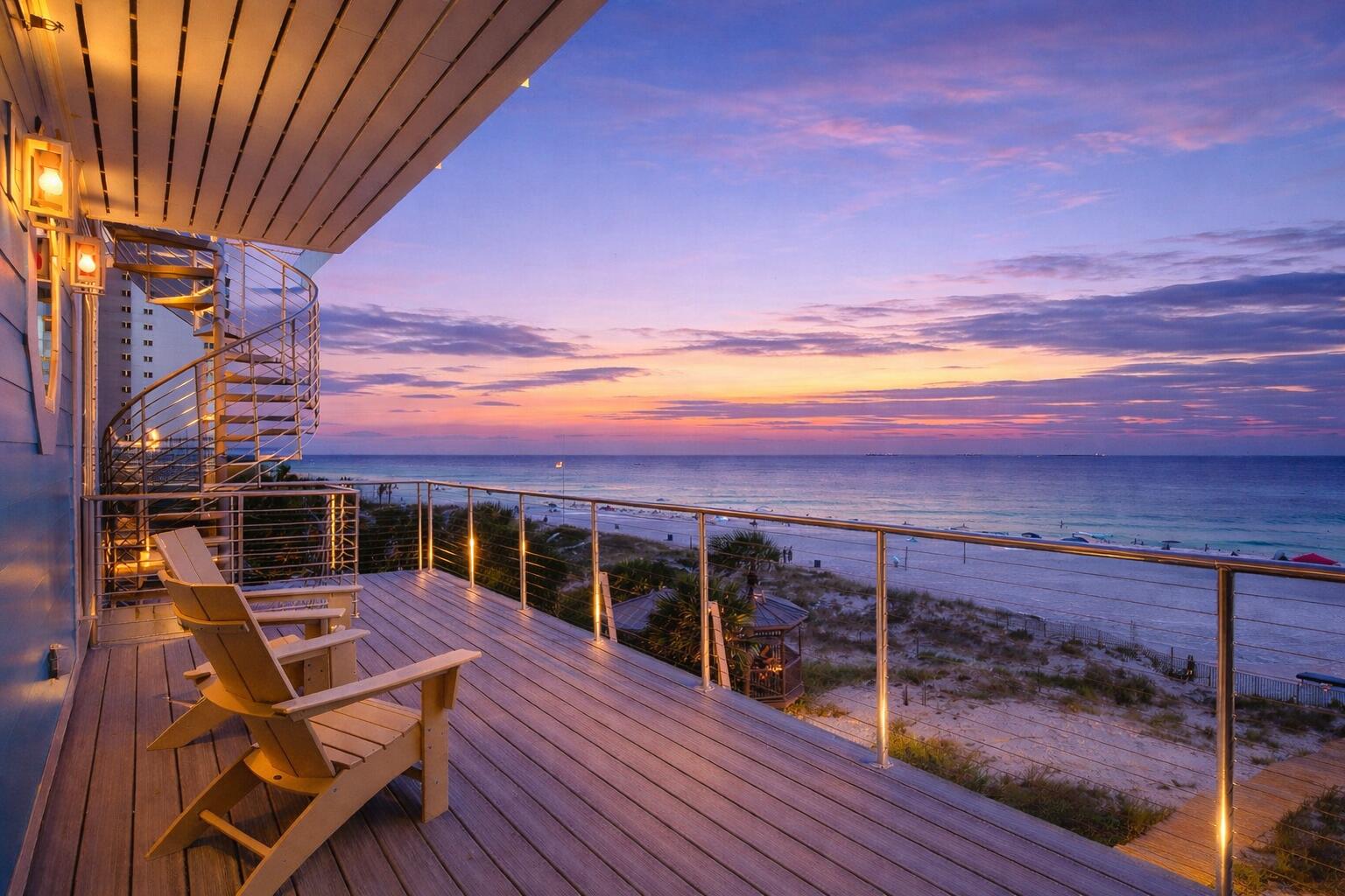 8711 Surf Drive Panama City, FL 32408 - Photo 2 of 81 Twighlight off 3rd Terrace