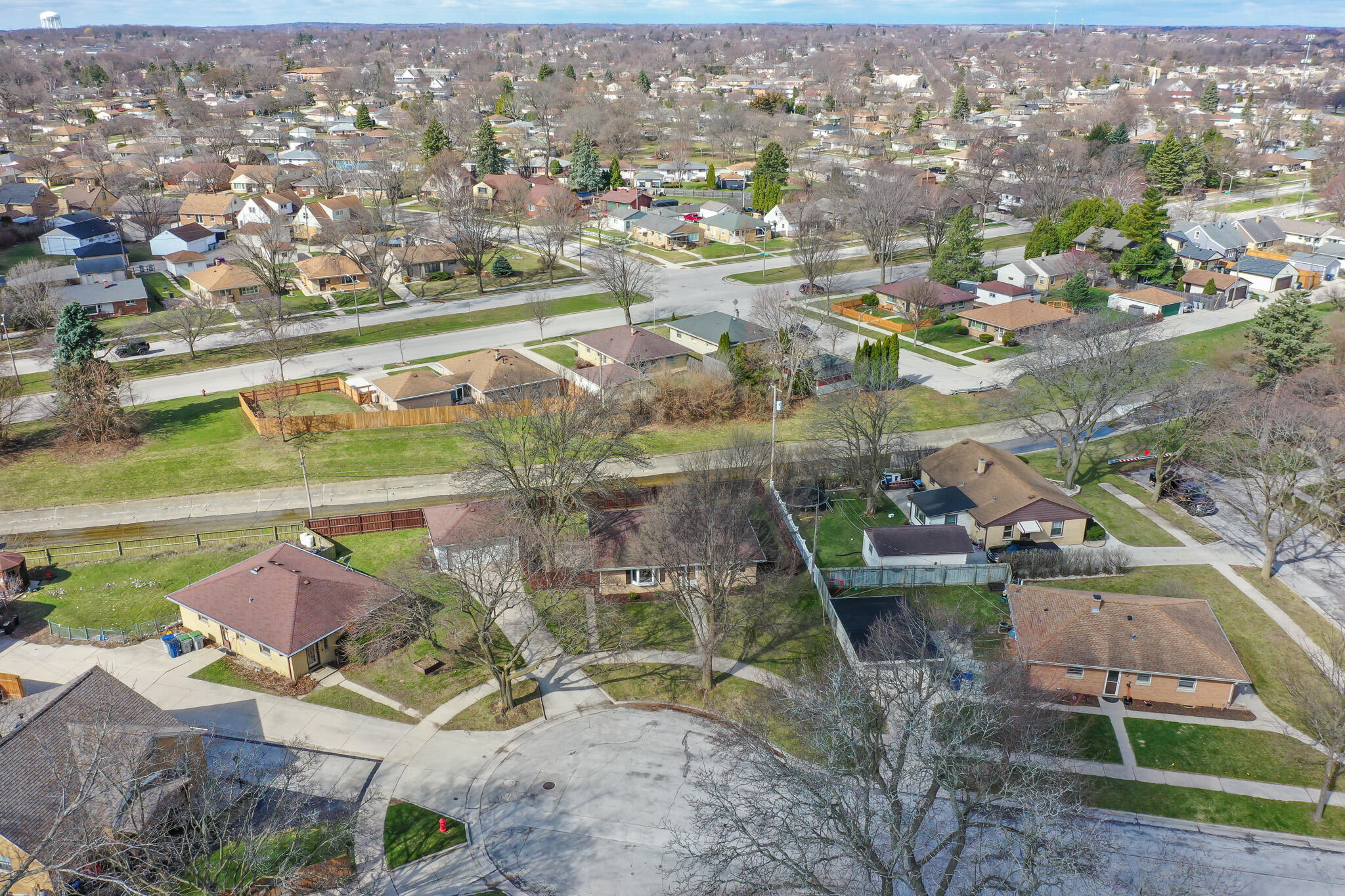 3321 South 70th Street Milwaukee, WI 53219 - Photo 2 of 35 Aerial of Cul De Sac