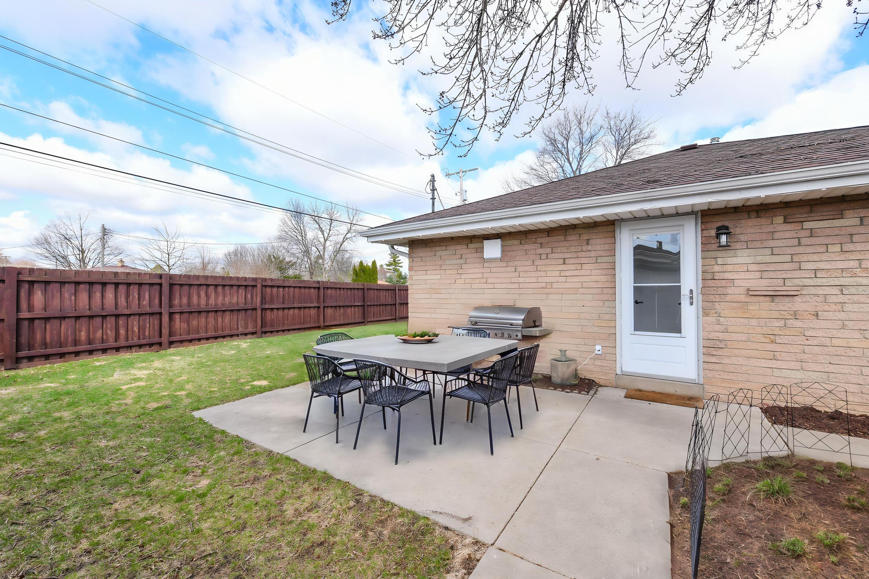 3321 South 70th Street Milwaukee, WI 53219 - Photo 27 of 35 Digitatlly Staged Patio
