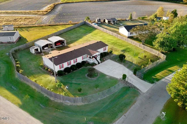a view of a swimming pool with lounge chair