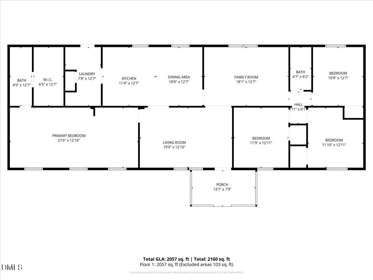 4305 Chinook Road Wilson, NC 27893 - Photo 37 of 37 a picture of a floor plan