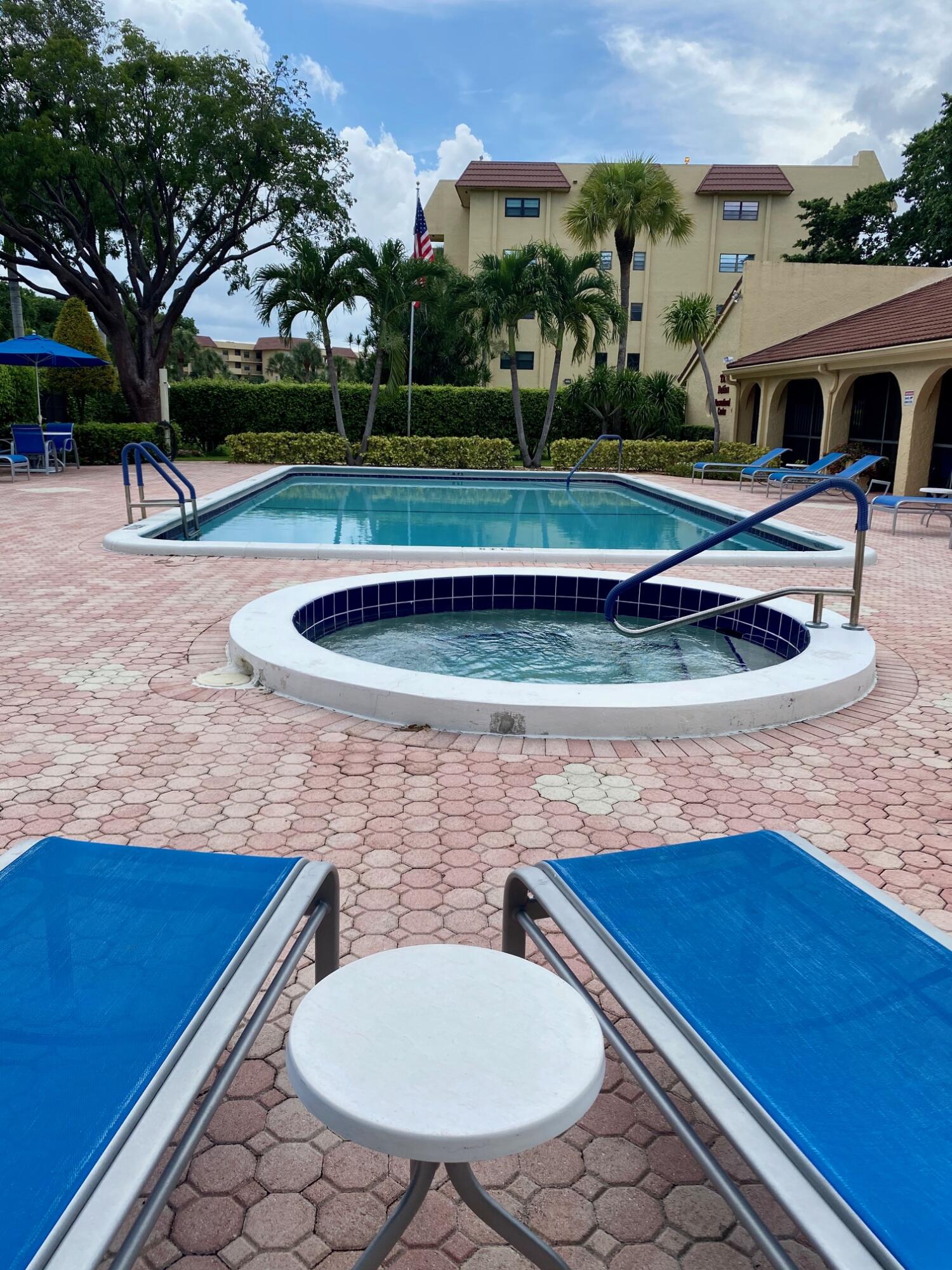 9170 Southwest 14th Street, Unit 4405 Boca Raton, FL 33428 - Photo 44 of 48 a view of outdoor space with seating