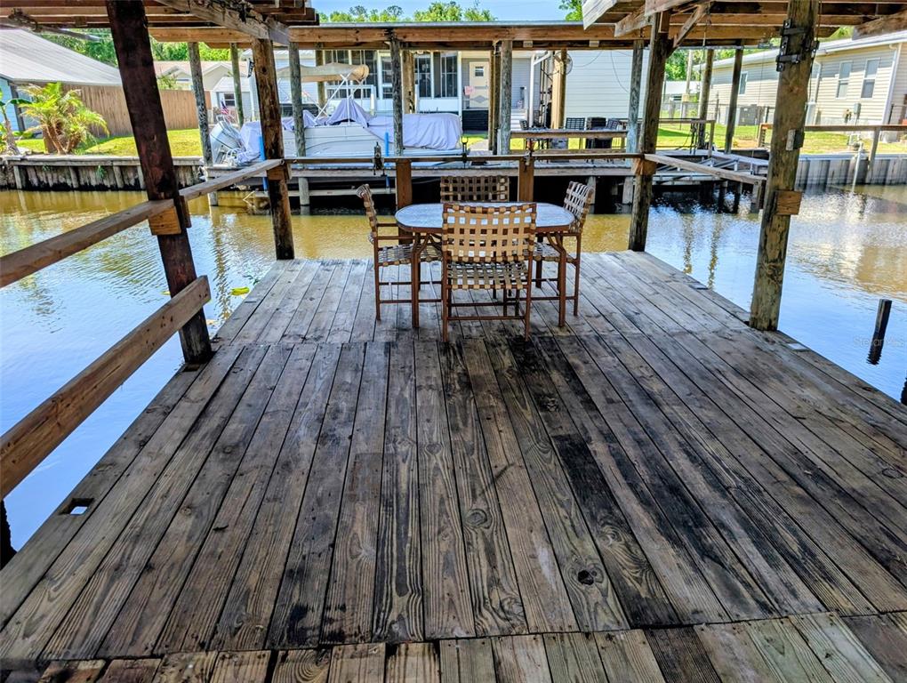 24514 Bonnet Road Astor, FL 32102 - Photo 5 of 37 swimming pool view with a seating space