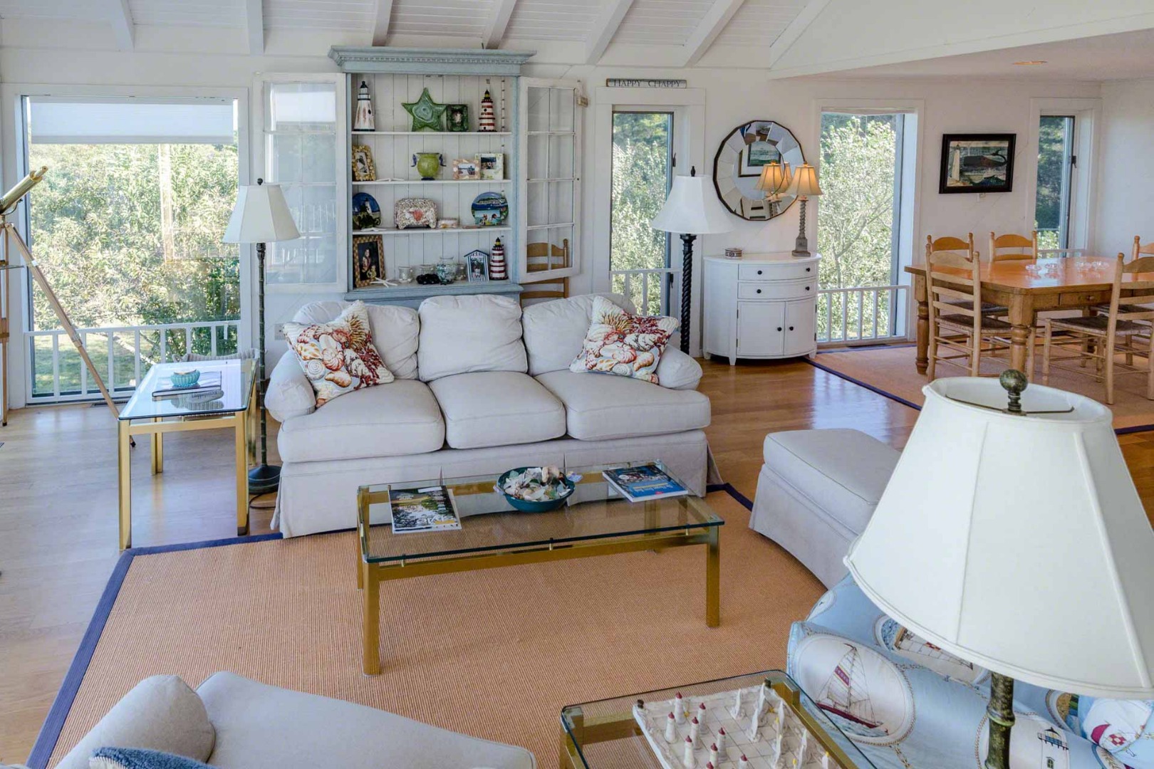 24 Manaca Hill Road Edgartown, MA 02539 - Photo 11 of 34 a living room with furniture and a large window