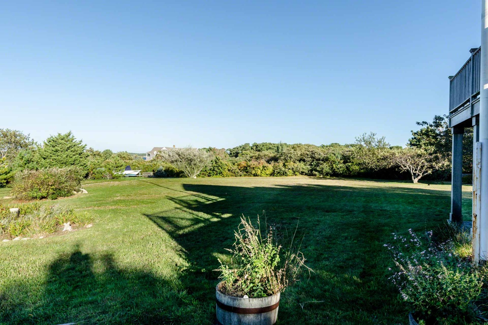 24 Manaca Hill Road Edgartown, MA 02539 - Photo 29 of 34 a view of a lake with a houses