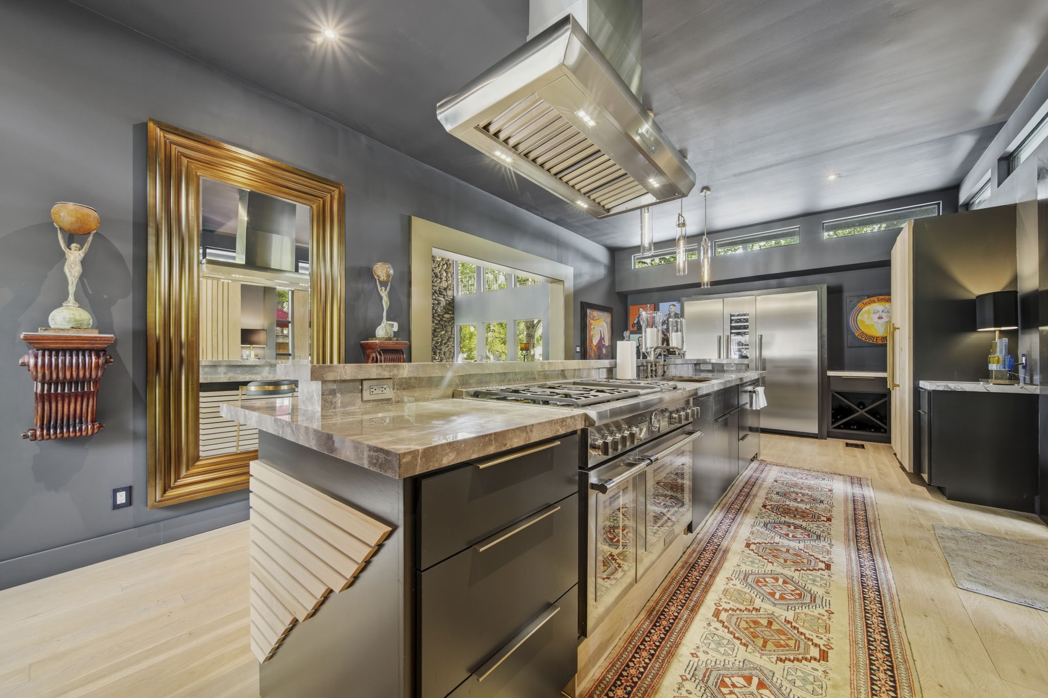203 Chimney Rock Road Houston, TX 77024 - Photo 13 of 44 Kitchen with thermador appliances