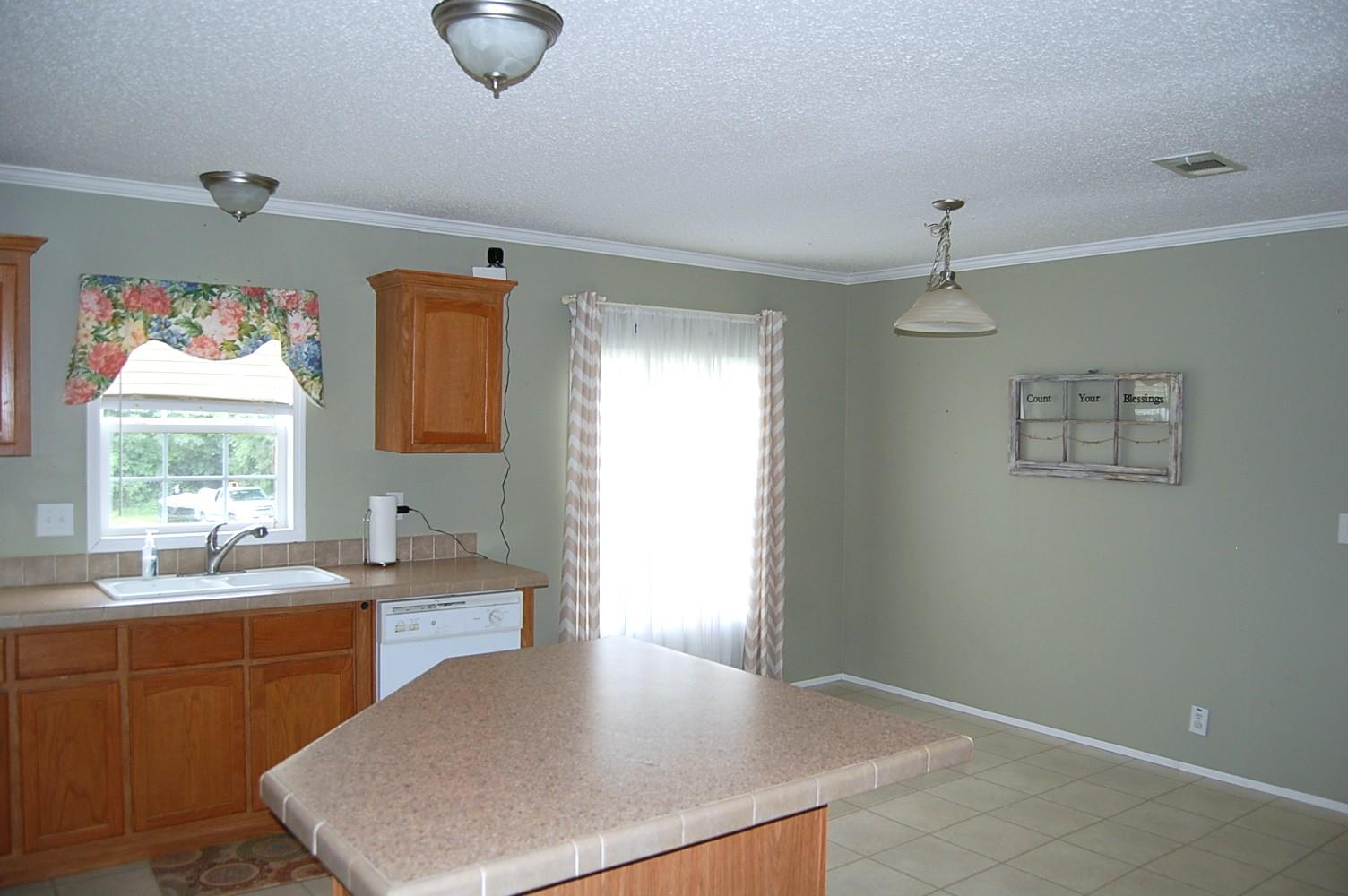 1773 Monsanto Road Columbia, TN 38401 - Photo 6 of 11 a kitchen with stainless steel appliances granite countertop a sink window and cabinets