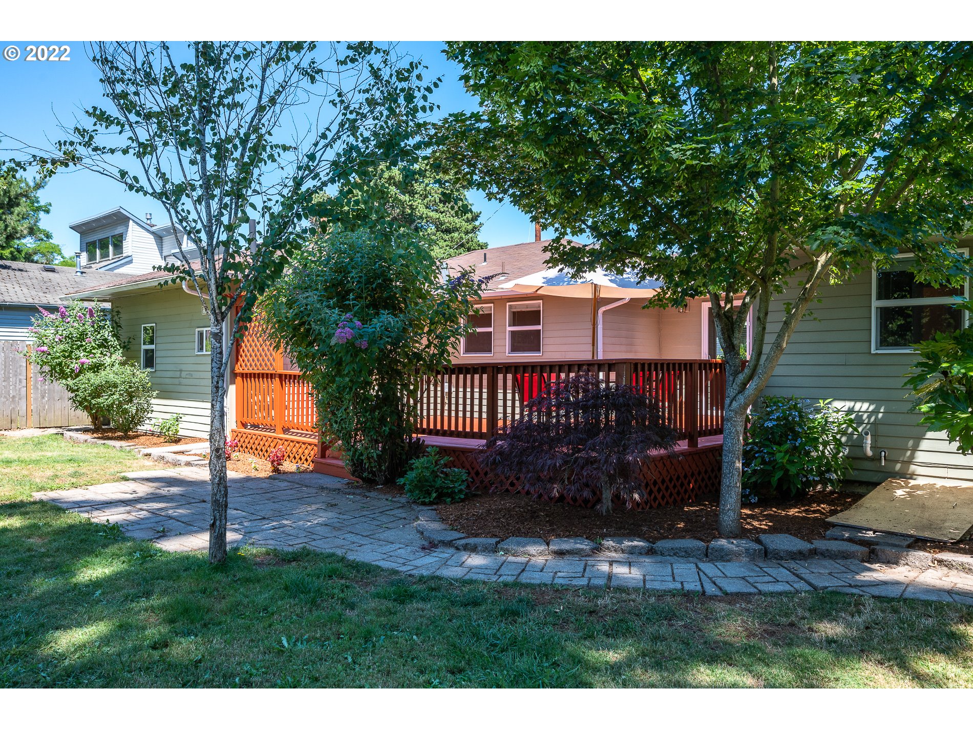 13808 Southeast Center Street Portland, OR 97236 - Photo 24 of 32 Backyard