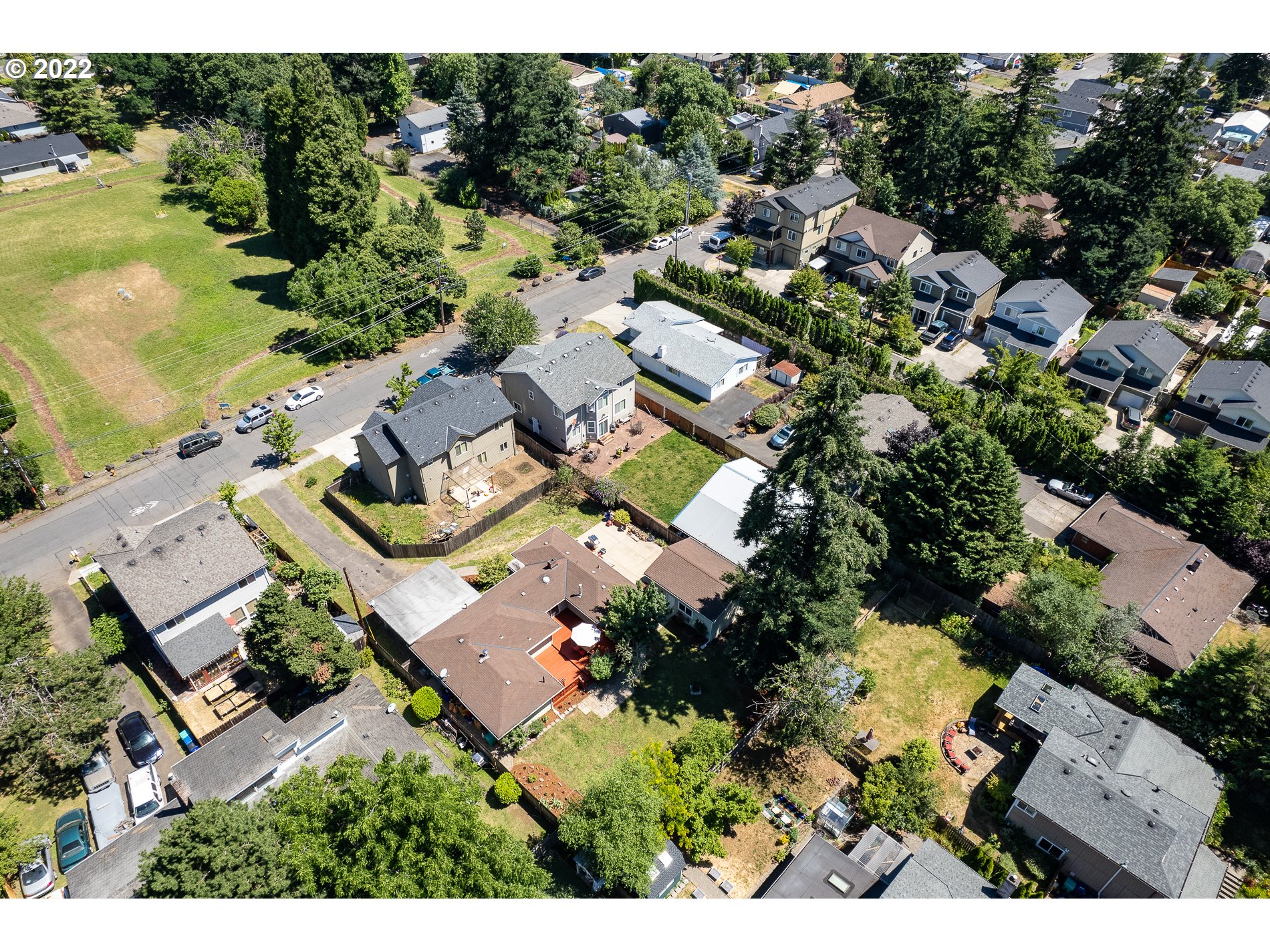 13808 Southeast Center Street Portland, OR 97236 - Photo 32 of 32 Drone View/UAV