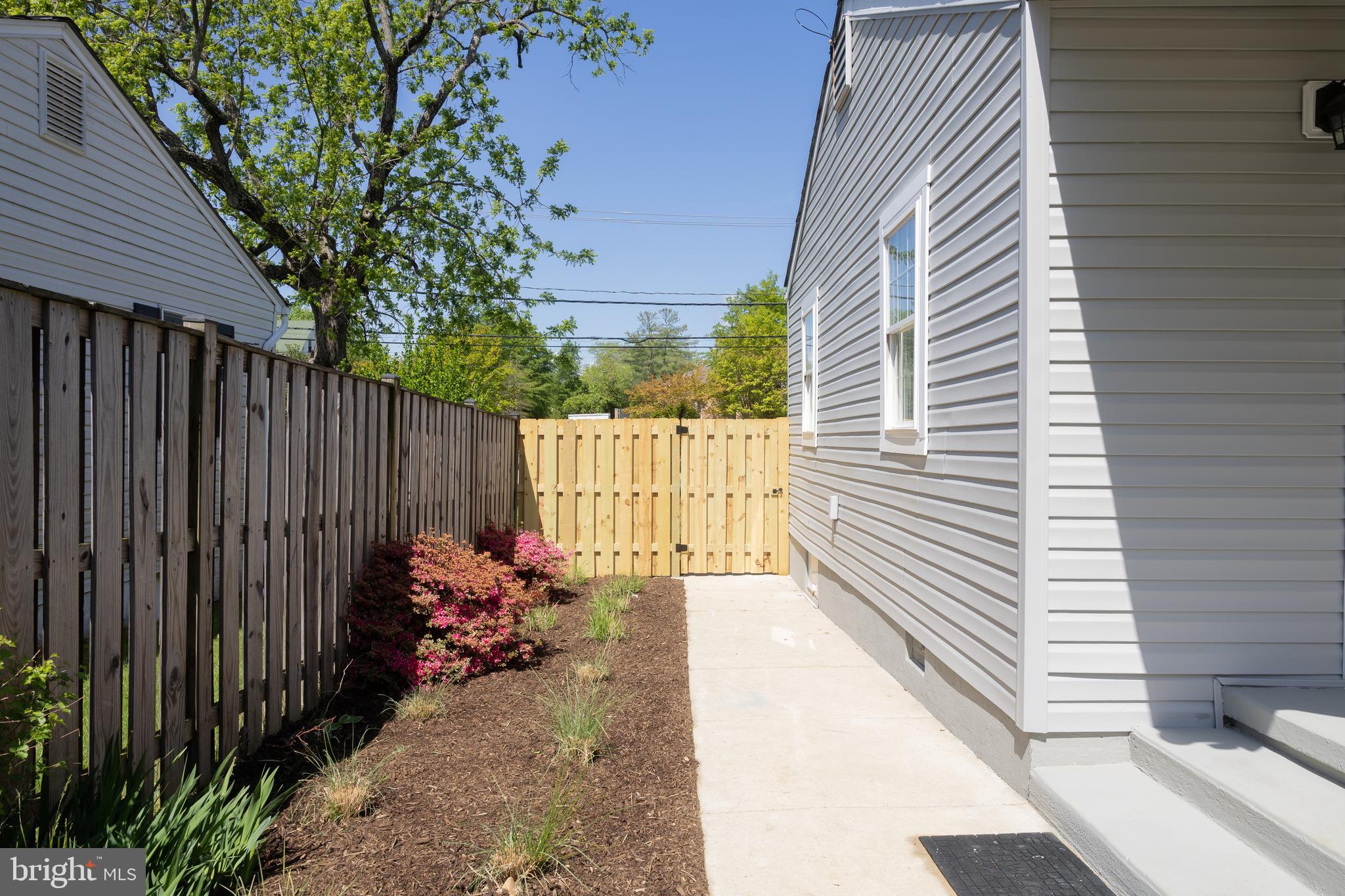 1303 Bay Ridge Avenue Annapolis, MD 21403 - Photo 4 of 29 Side yard. New landscpaing