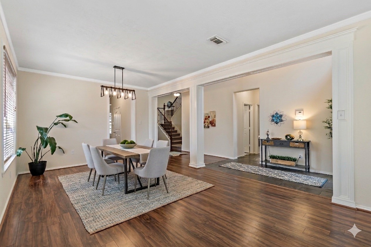 19914 Millstone Ridge Lane Katy, TX 77449 - Photo 8 of 42 Formal Dinning - Virtually Staged