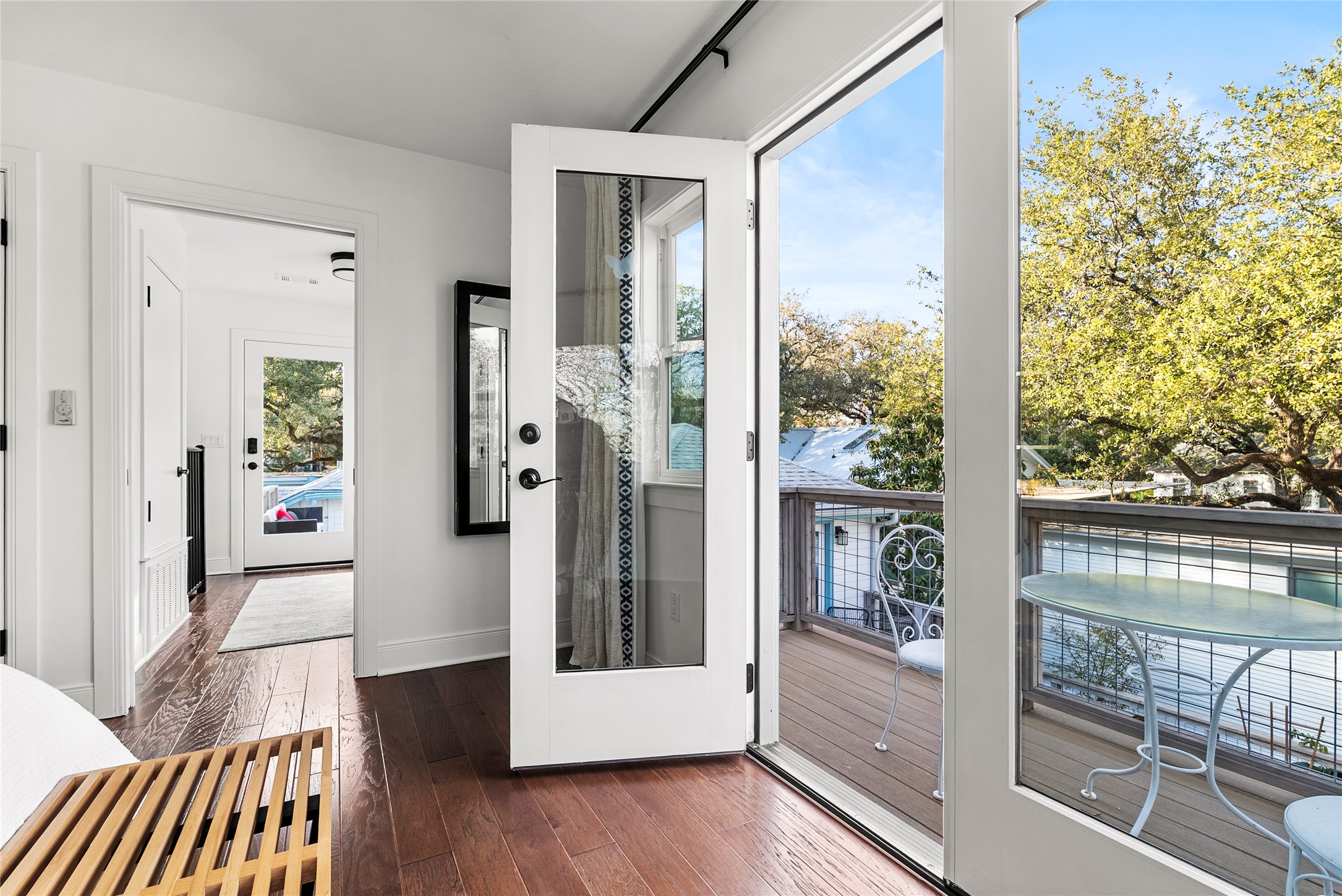 1507 Newning Avenue Austin, TX 78704 - Photo 24 of 37 Unbelievable private deck off of primary bedroom