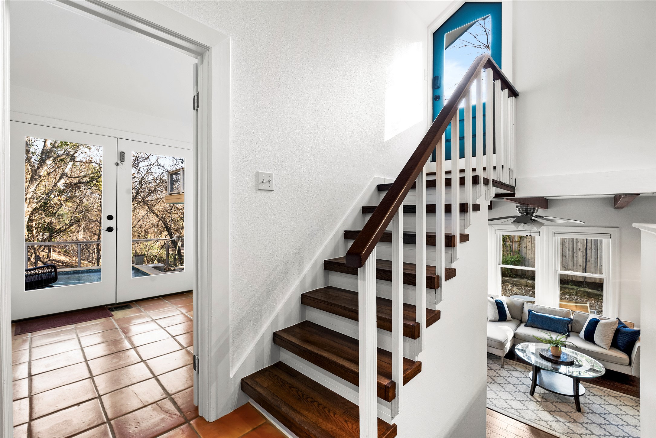 1507 Newning Avenue Austin, TX 78704 - Photo 10 of 37 View of staircase to upper deck