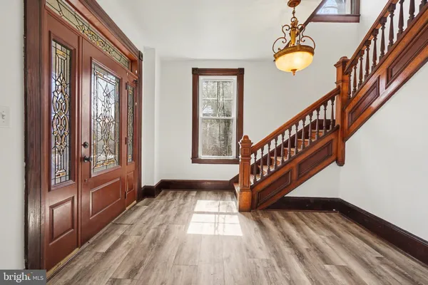 a view of an entryway