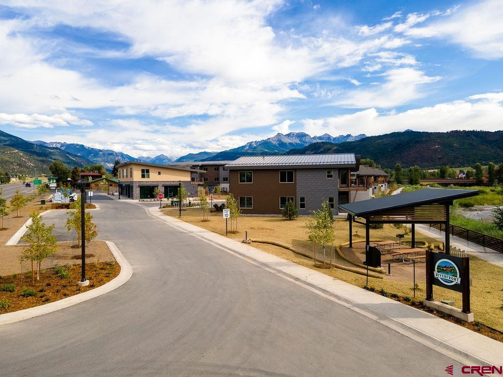 199 Riverfront Lane, Unit 101 Ridgway, CO 81432 - Photo 14 of 21 a view of a swimming pool with a patio