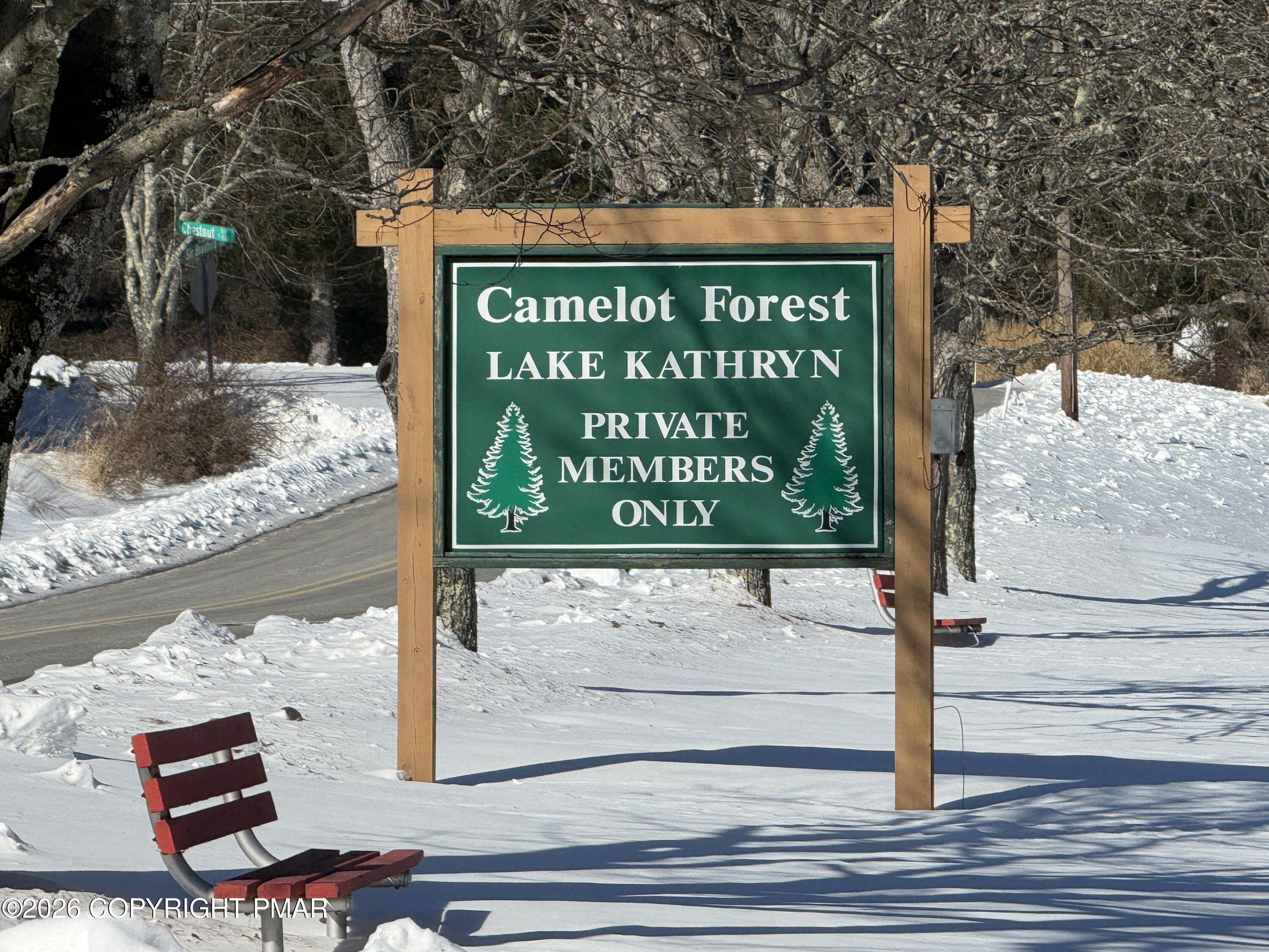 102 King Arthur Road Pocono Lake, PA 18347 - Photo 53 of 59 a sign on the side of a building