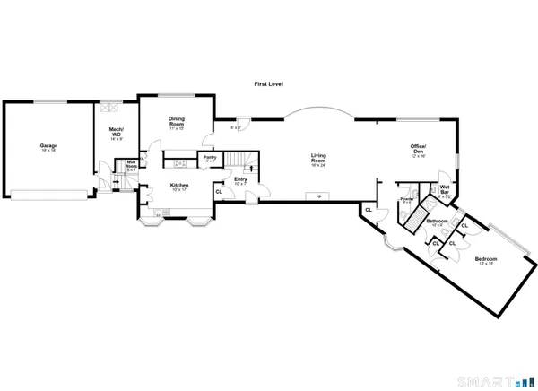 a picture of floor plan