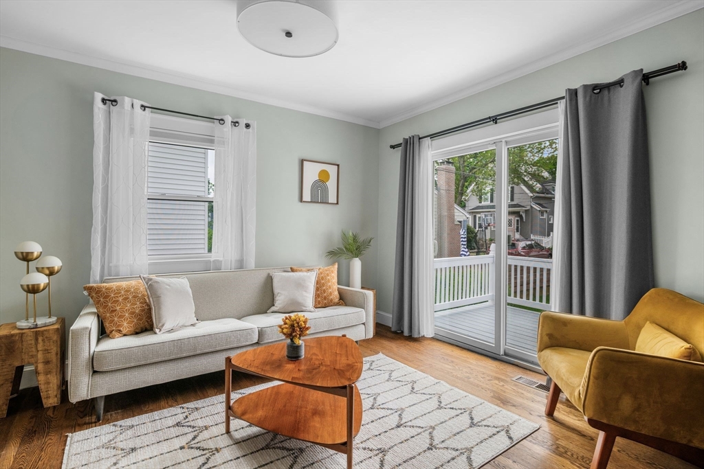 8 Baker Avenue Beverly, MA 01915 - Photo 14 of 40 a living room with furniture and a window