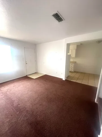 a view of empty room