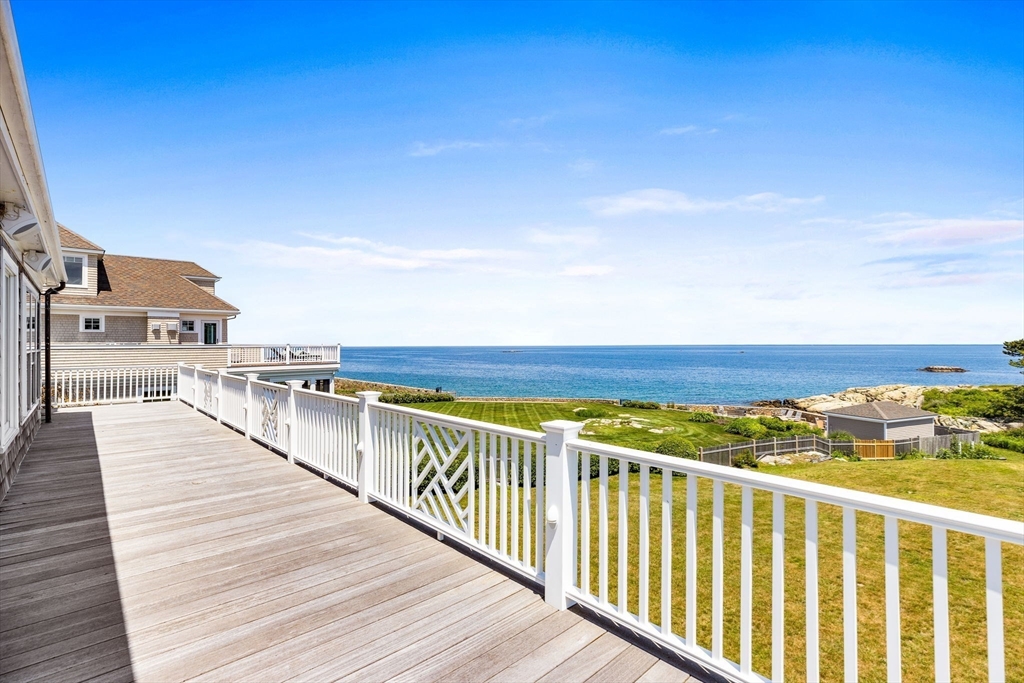 15 Sheldon Road Cohasset, MA 02025 - Photo 28 of 41 a view of balcony with wooden floor and ocean view