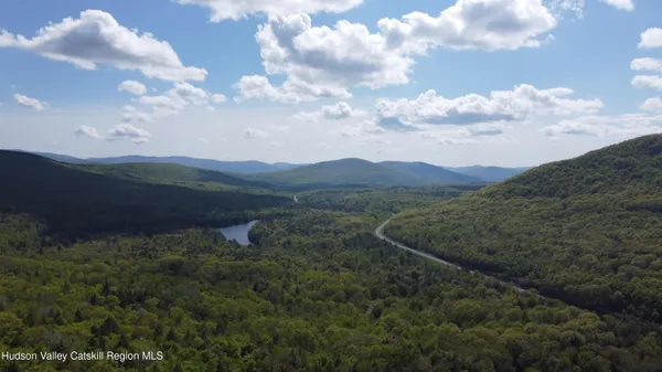 a view of a city with lots of trees