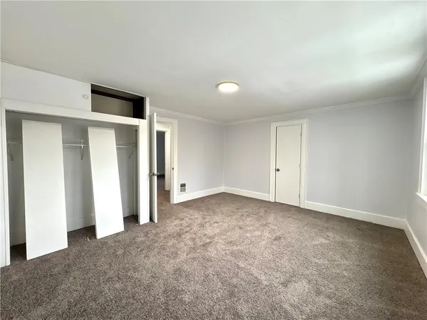 a view of empty room