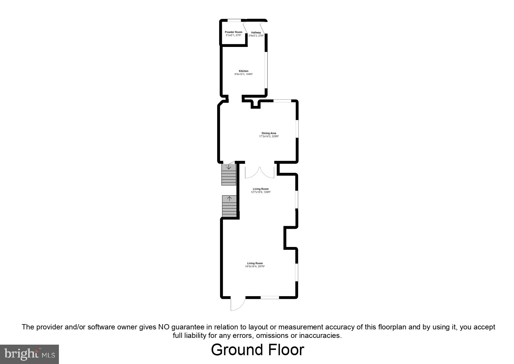 170 Idris Road Merion Station, PA 19066 - Photo 17 of 35 Floorplan: Main Level (Ground Floor)
