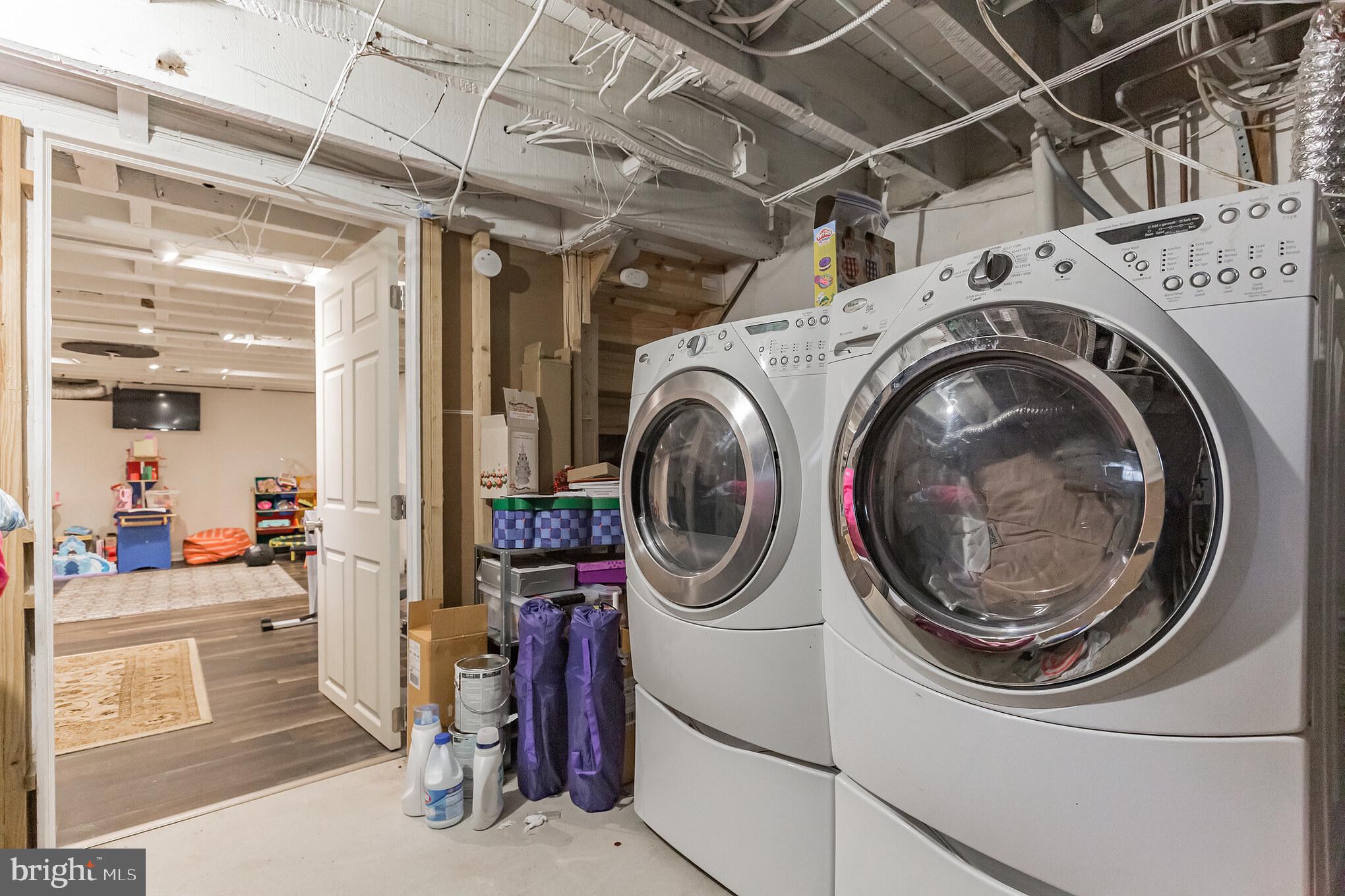 170 Idris Road Merion Station, PA 19066 - Photo 30 of 35 Laundry Room - Front Loading W/D included in Sale