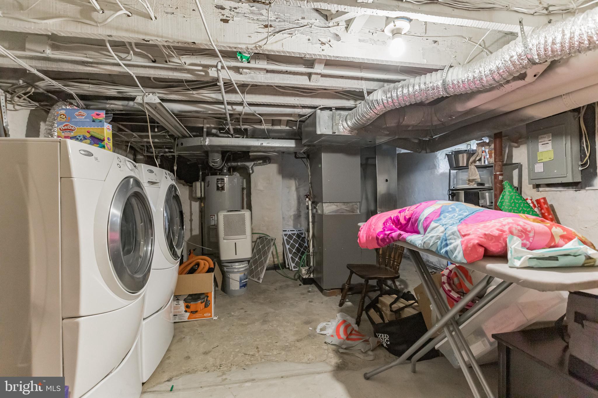 170 Idris Road Merion Station, PA 19066 - Photo 31 of 35 Unfinished Basement Space -- Perfect for Storage!