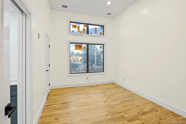 a view of an entryway of a house