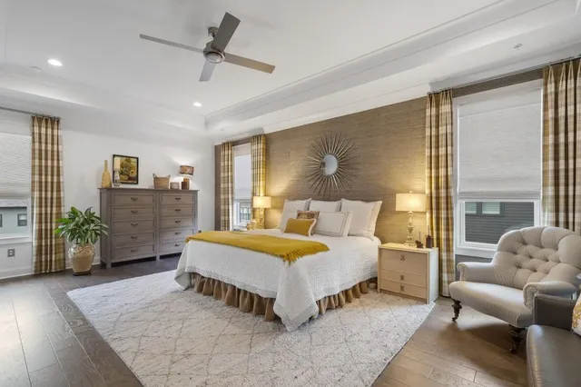 a bathroom with a double vanity sink mirror and shower