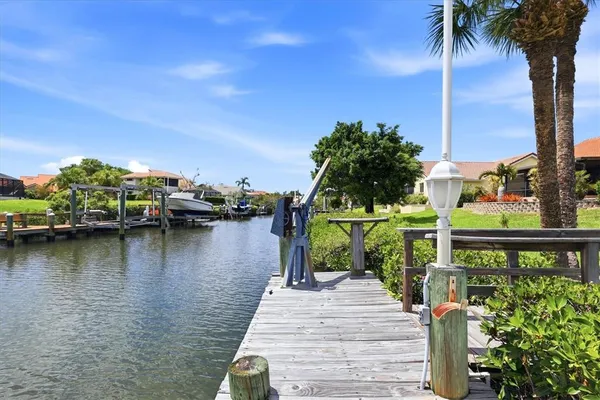 a park view with a lake view
