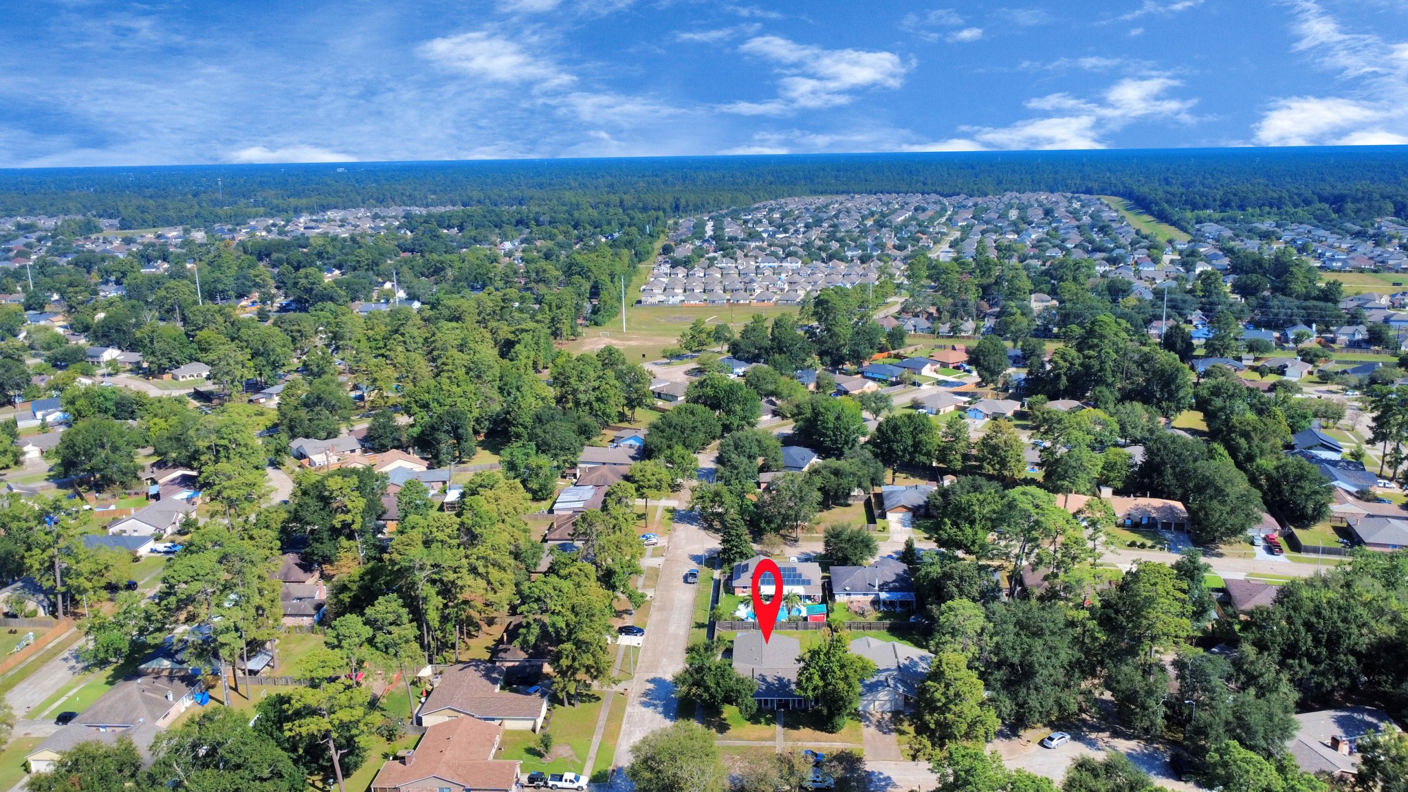 7303 Foxwick Lane Humble, TX 77338 - Photo 8 of 38 a view of a city