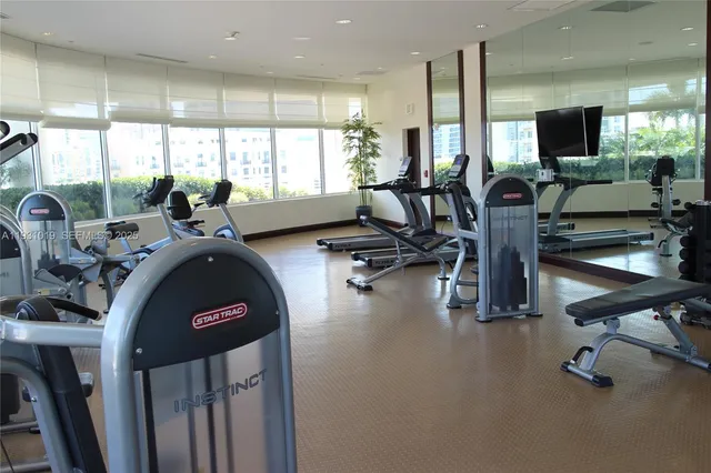 a view of a livingroom with furniture