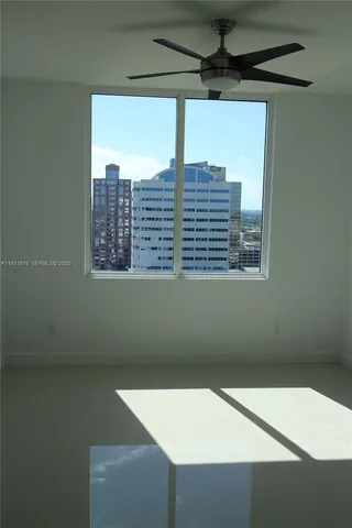 a view of small space with a kitchen