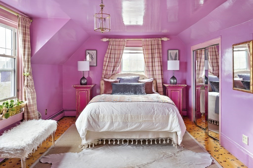 42 Spring Street Somerville, MA 02143 - Photo 19 of 23 a bed room with a bed and chair