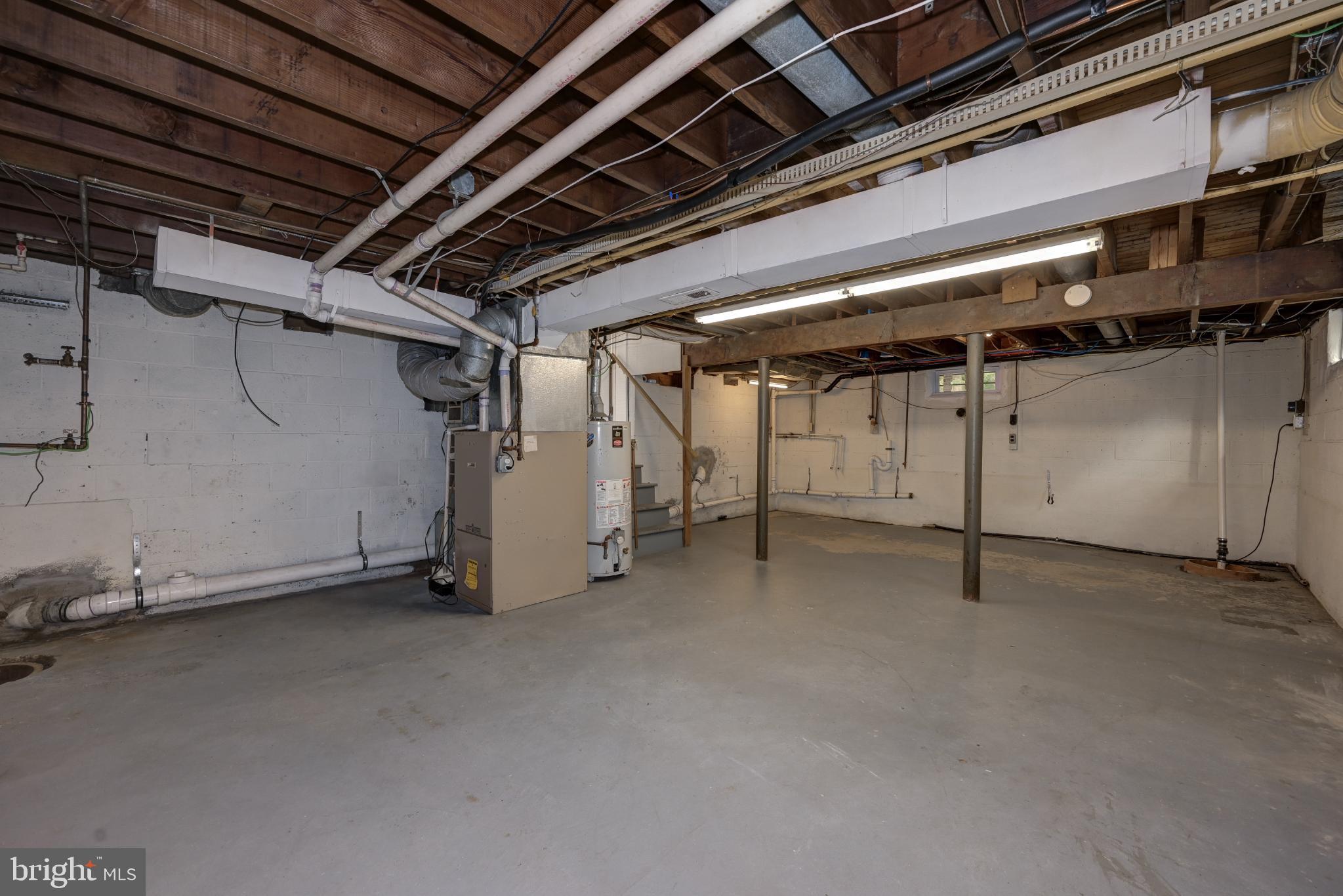 123 Clover Street Mount Holly, NJ 08060 - Photo 27 of 38 Spacious basement for your utilities & storage.