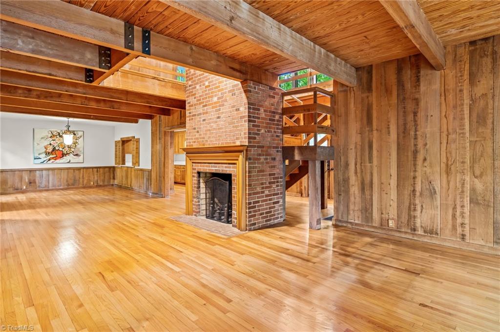 1715 Harper Road Asheboro, NC 27205 - Photo 11 of 48 Living room to dining room