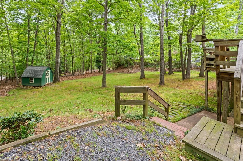1715 Harper Road Asheboro, NC 27205 - Photo 43 of 48 Stairs to back yard and under house