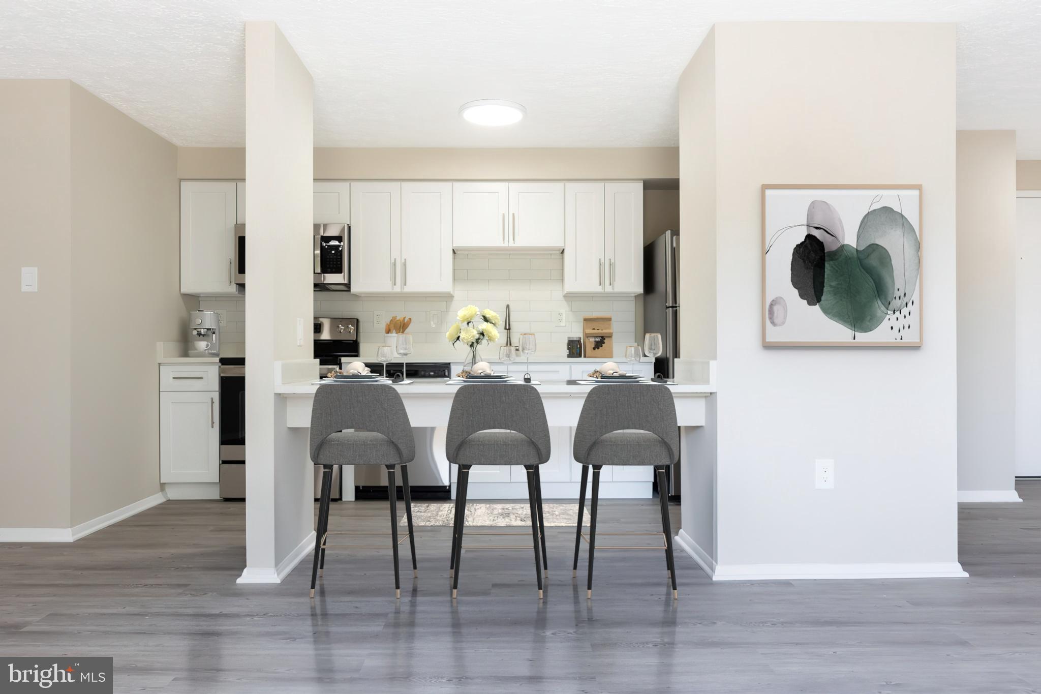 19505 Gunners Branch Road, Unit 733 Germantown, MD 20876 - Photo 5 of 42 Kitchen (Virtual staging)