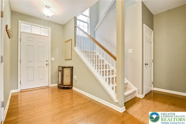 a view of an entryway