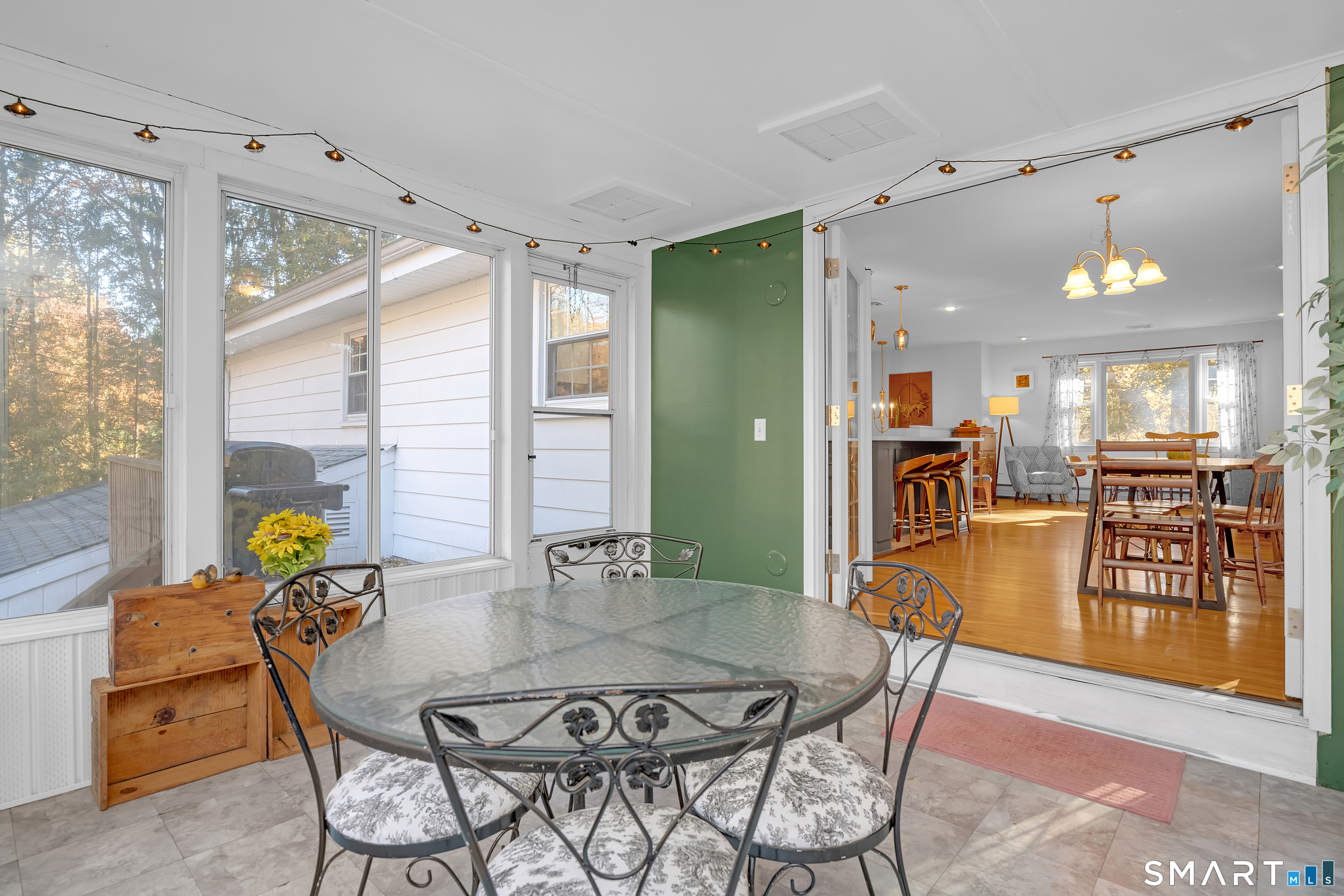 16 Marion Road Bethany, CT 06524 - Photo 15 of 40 a dining room with furniture and wooden floor