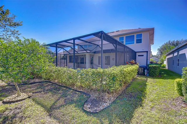 a front view of a house with shower