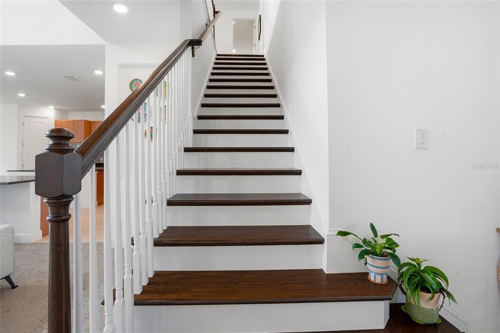 34068 Castaway Loop Wesley Chapel, FL 33543 - Photo 29 of 65 a view of entryway with wooden floor