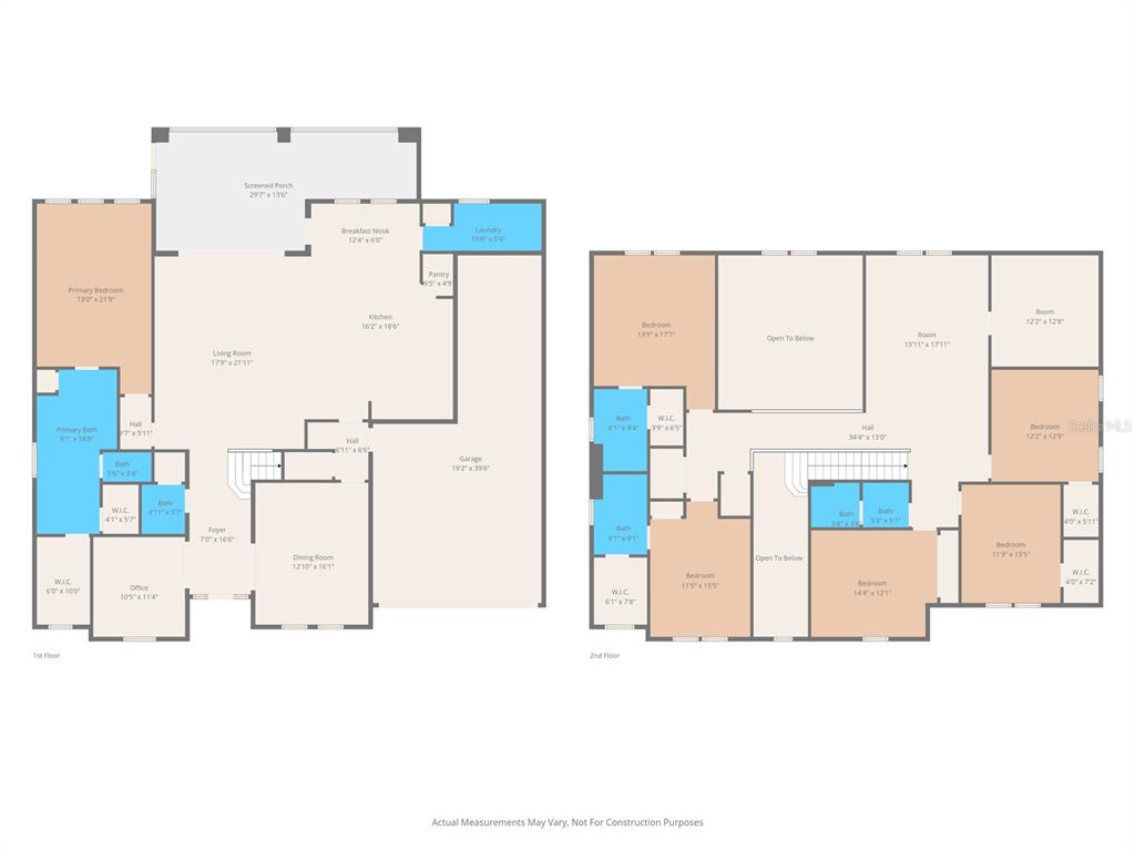 34068 Castaway Loop Wesley Chapel, FL 33543 - Photo 65 of 65 a picture of a kitchen with a refrigerator