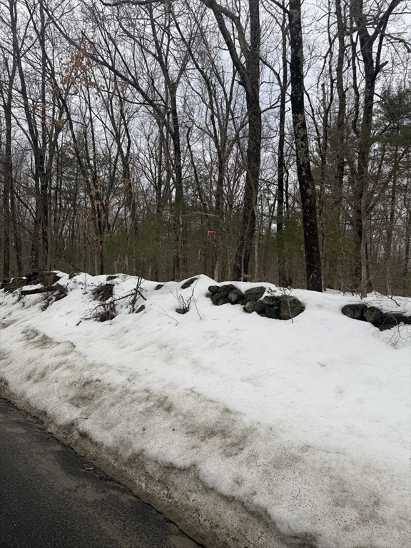 166 V Beebe Road Monson, MA 01057 - Photo 2 of 3 a view of snow on the side of road